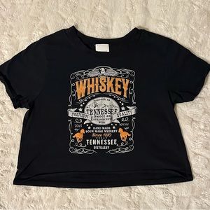 Tennessee Whiskey Crop Top